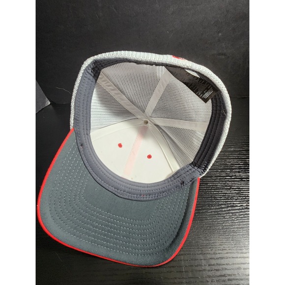 Nike 20xi VRs Golf Flexfit Trucker Hat Red White Mesh Logo Size L XL - Picture 6 of 8